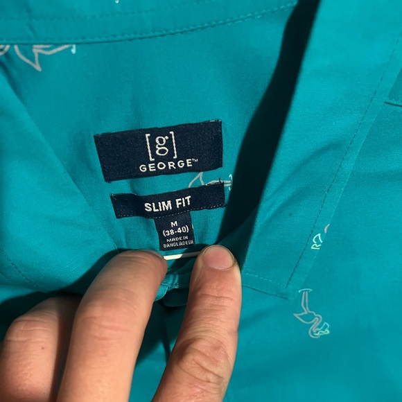 Flamingo Button Down - Picture 3 of 4